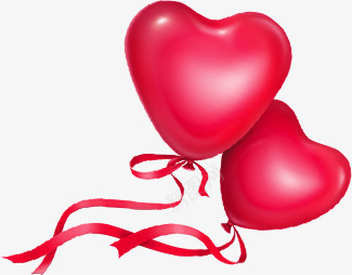 爱心形状气球红色png免抠素材_新图网 https://ixintu.com 形状 气球 爱心 红色