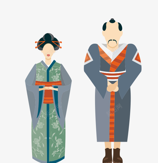 日本传统旅游人物psd免抠素材_新图网 https://ixintu.com 人物 传统 卡通 旅游 日本 日本人 日本传统旅游人物