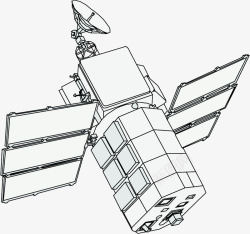 卫星模型新一代卫星高清图片