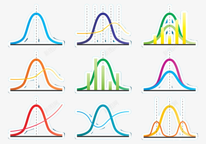 数学模型曲线数据psd免抠素材_新图网 https://ixintu.com 数学 数据 曲线 模型