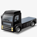 Automobile黑色运输卡车运输汽车车辆运输高清图片
