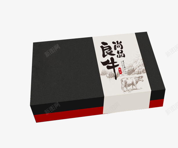 中国风礼盒png免抠素材_新图网 https://ixintu.com 吃的 坚果 坚果礼盒 实物 木勺 盒子 礼盒 红色 良尚牛品 送礼 食物 黑色