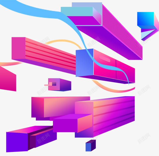 淘宝立体炫彩png免抠素材_新图网 https://ixintu.com 淘宝 狂欢 电商 立体