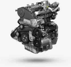 发动机模型银色立体发动机模型高清图片