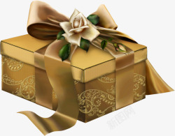 盒子丝绸丝绸礼物盒高清图片