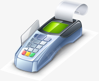 3d刷卡机3d矢量图eps免抠素材_新图网 https://ixintu.com 办公用品模型立体效果矢量素材刷卡机银行卡 矢量图