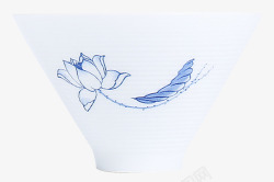 陶瓷茶盏白陶瓷功夫小酒杯高清图片
