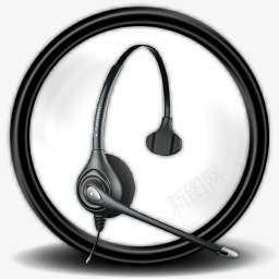 耳机圆圈标志图标png_新图网 https://ixintu.com 图标 圆圈 标志 耳机