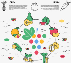 营养计划彩色健康饮食计划表高清图片