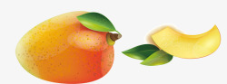 芒果食物矢量图素材