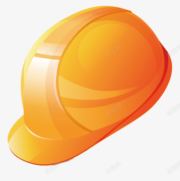 工程安全帽png免抠素材_新图网 https://ixintu.com 工作帽 手绘 施工帽 模型 黄色