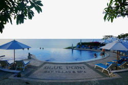 高精度巴厘岛蓝点酒店风光高清图片