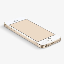 苹果5s手机模型素材