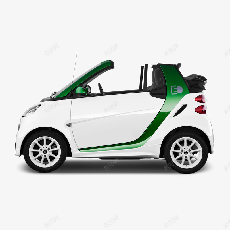 奔驰smartpng免抠素材_新图网 https://ixintu.com 侧面 奔驰smart 小车 开蓬车 汽车 轿车