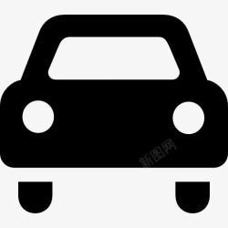 汽车符号从正面看汽车图标高清图片