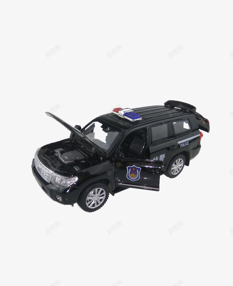 一辆仿真特警车模型png免抠素材_新图网 https://ixintu.com 交通工具 反恐 机动车 模型 特警车 警用 黑色