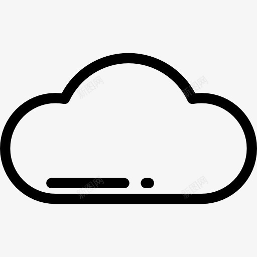 云图标png_新图网 https://ixintu.com 云 云计算 多云 天气 天空 用户界面