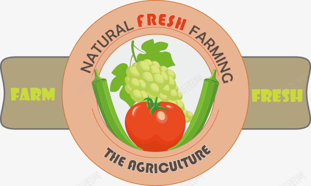 精美农业产品logo矢量图图标图标
