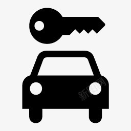 车位锁图标png_新图网 https://ixintu.com 汽车 车位锁 钥匙