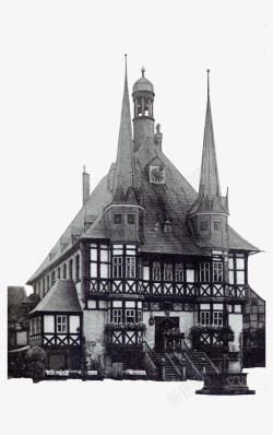 德国建筑风格二战前的德国风光高清图片