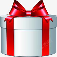 圆形白色礼盒圣诞礼物png免抠素材_新图网 https://ixintu.com 圆形 圣诞 白色 礼物 礼盒