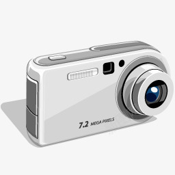 卡通数码相机模型图标png_新图网 https://ixintu.com 卡通 数码 模型 相机