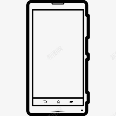 手机的流行模式索尼XperiaZL图标图标