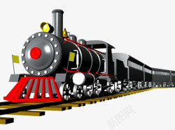 铁路火车3d模型素材