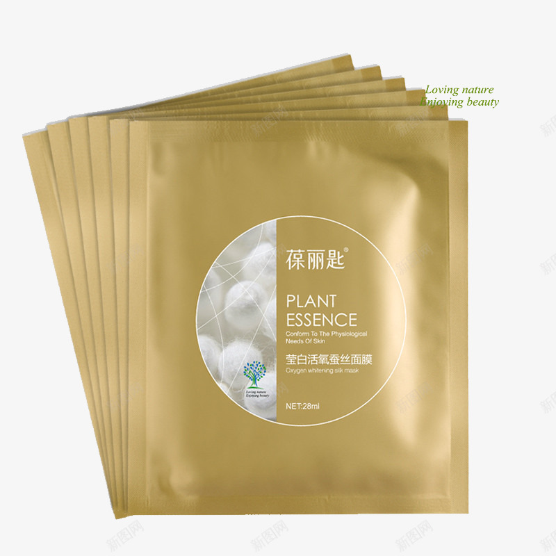 葆丽匙蚕丝面膜png免抠素材_新图网 https://ixintu.com 产品实物 护肤用品 活氧蚕丝 面膜