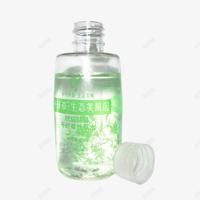 千纤草丝瓜水png免抠素材_新图网 https://ixintu.com 丝瓜水 化妆品 千纤草 护肤 护肤品 护肤水 美妆