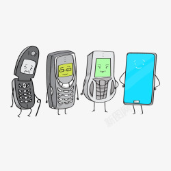 诺基亚免抠老式手机高清图片