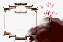 徽派建筑素材