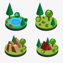 森林模型森林模型高清图片
