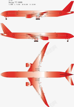 矢量Boeing飞机3634高清图片