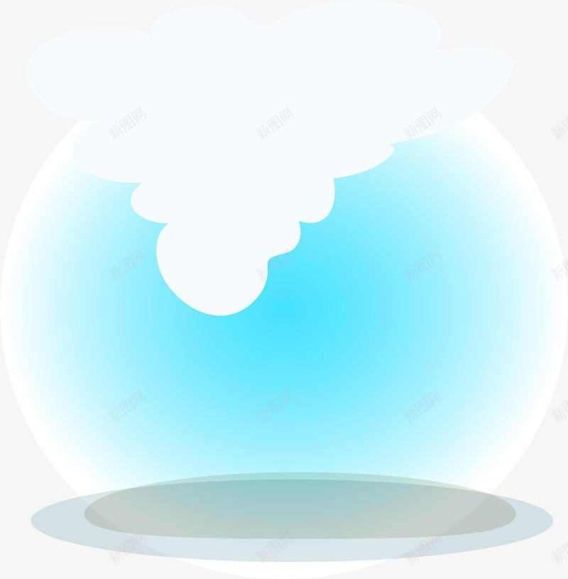 蓝色梦幻背景png免抠素材_新图网 https://ixintu.com 免抠PNG 图案 圆圈 梦幻 美丽 背景 蓝色 边框纹理