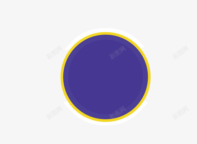 圆型图标背景png_新图网 https://ixintu.com 图标 圆圈 圆型 紫色 背景