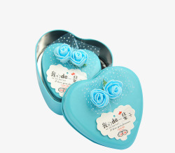结婚生日喜糖盒心形伴手礼盒高清图片
