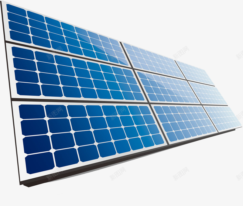 产品实物图太阳能发电板png免抠素材_新图网 https://ixintu.com 光源 光能 模型 环保