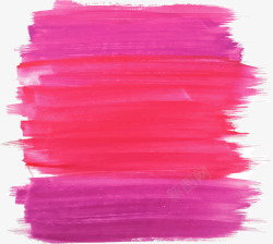 横纹笔刷粉红色水彩笔刷涂鸦矢量图高清图片
