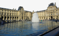 罗浮宫建筑摄影欧洲文化艺术高清图片