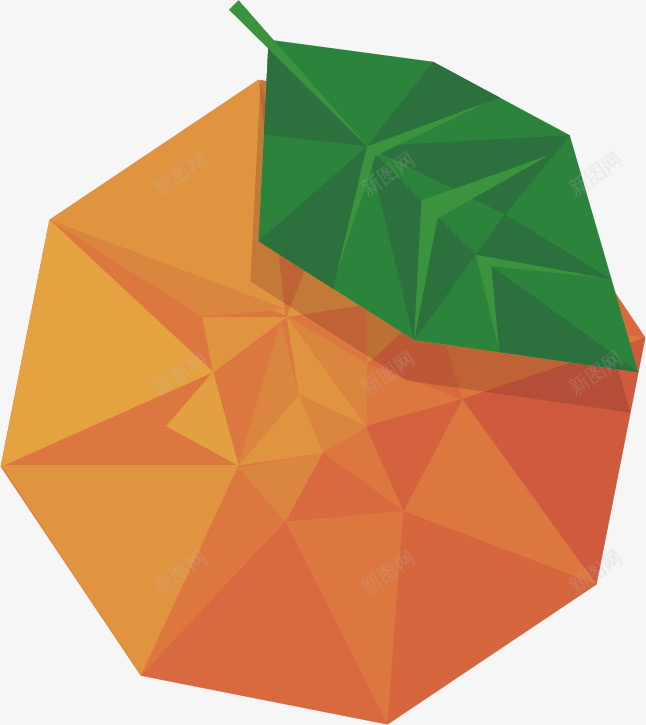 创意抽象水果柚子png免抠素材_新图网 https://ixintu.com 创意 彩色 折纸水果 抽象水果 柚子 水果