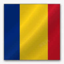 罗马尼亚欧洲旗帜素材