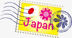 邮票日本素材