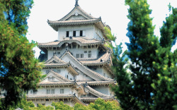 日本大阪城市风景素材