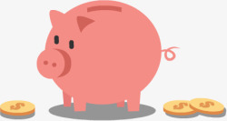 猪猪存钱罐存钱高清图片