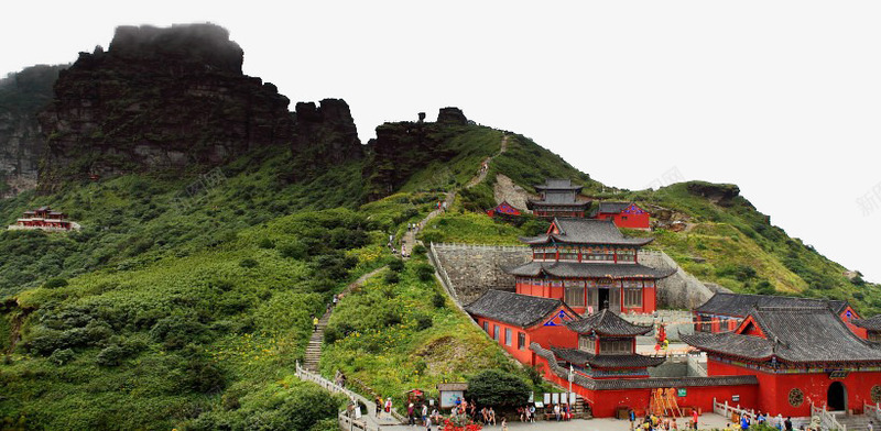 贵州梵净山风景png免抠素材_新图网 https://ixintu.com 旅游 景点 美景 贵州 风景