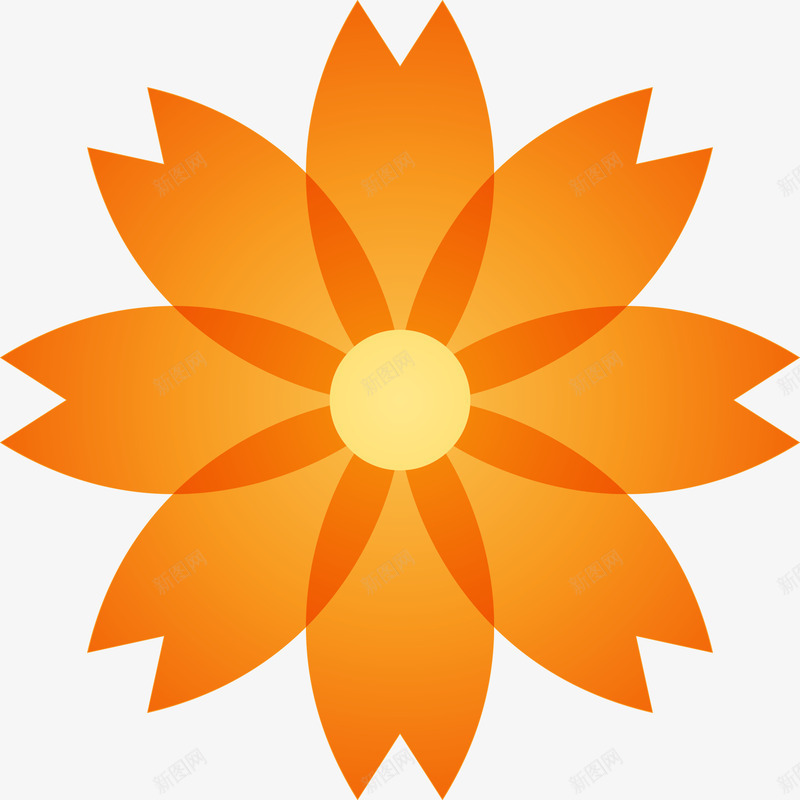 抽象花朵图案png免抠素材_新图网 https://ixintu.com 公司标志 几何立方 几何花型 圆 圆形 抽象 抽象的标志 花卉 花卉图案 花的标志 风格