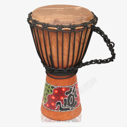传统音乐器材非洲手鼓素材