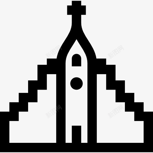 哈尔格里姆大图标png_新图网 https://ixintu.com 信义 冰岛 哈尔格里姆大 地标 教堂 欧洲 纪念碑