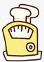 日本料理美食png免抠素材_新图网 https://ixintu.com 厨师帽 日本料理美食 电子称